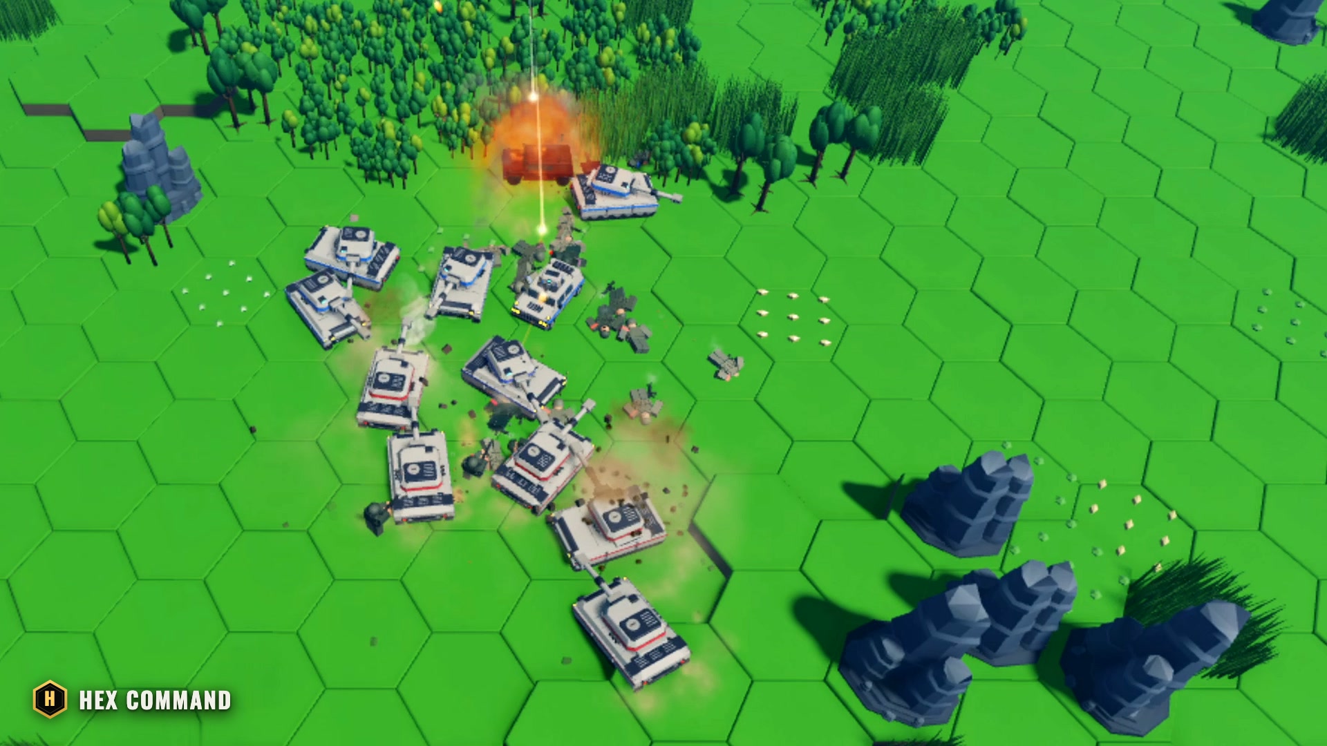Two armies clash on the Riverlands grass